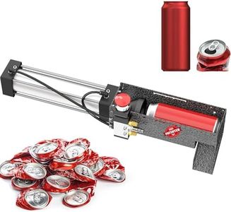 NEWPO Pneumatic Can Crusher, 12oz-16oz, Soda Can Smasher - Grey