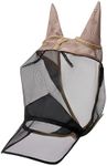 TSZ Fly Free Ride Fly Mask Ears + Nose Cover - UV-Resistant Breathable