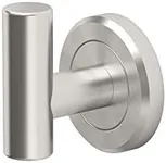 Gatco 4295 Latitude II Single Robe Hook, Satin Nickel, 2.1L x 2W x 2.2H inches