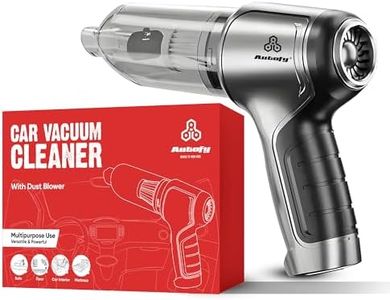 Autofy Storm 2 [4-in-1] Powerful & Fully Wireless Car Vacuum Cleaner Air Blower - 12000PA 2.5X More Suction Power - BLDC Long Life Motor - 2 Suction Speeds - 25 mins Runtime (24 Months Warranty)