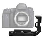 L-Shape Quick Release Plate for Canon 6D DSLR Camera Body,Alloy QR Hand Grip Bracket Mount Plate with 39mm Standard AS Interface