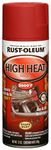 Rust-Oleum 248908 Automotive 12-Ounce High Heat 2000 Degree Spray Paint (2 Pack, Flat Red)