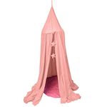 Creative Textiles Magic Hanging Canopy Will give Warm and Comfort to Your Kids Room (Peach)