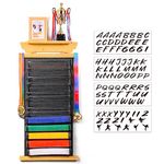 Tilhumt 12 Belts Karate Belt Display Rack with Photo Shelf, Felt Taekwondo Belt Display Holder Martial Arts Belt Display for Kids and Adults TKD, BJJ, Kungfu