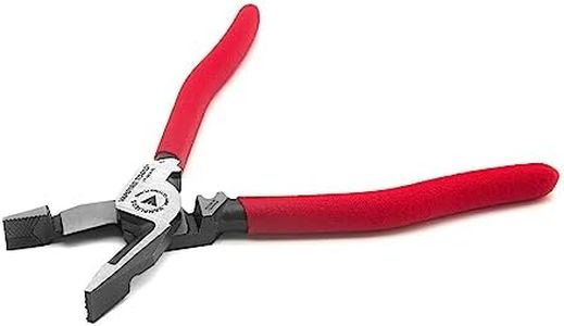 VAMPLIERS 8.5" Shearing Linesman Pliers, Electrician Side Cutting Pliers with Screw Removal Jaws, Crimper, & Shearing Blades. Cut PVC insulated 3-Core Cable, Copper Wire, Soft Metals