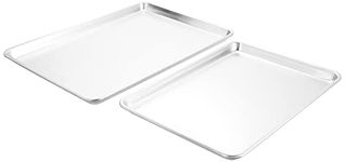 Nordic Ware Natural Aluminum Commercial Baker's Half Sheet and Big Sheet