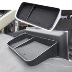 RUNROAD Dashboard Organizer Interior Storage Tray Compatible with Toyota RAV4 2019-2024 Accessories, ABS Dash Board Tissue Holder Dash Mounted Storage Tray Container Box Behind Screen