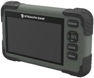 Stealth Cam SD Card Reader/Photo & HD Video 1080P Viewer | Durable Water-Resistant Housing | 4.3" Color LCD Screen | Wrist Lanyard