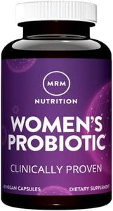 MRM Nutrition Women’s Probiotics | Intestinal + Immune Health | Prebiotics + postbiotics | Clinically Proven| 25 Billion Cells | Good Bacteria for Gut Health| Shelf Stable | 30 Servings