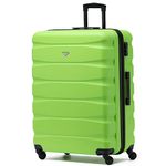 Flight Knight Lightweight 4 Wheel ABS Hard Case Extra Large Suitcase Approved for Over 100 Airlines Including easyJet, British Airways, Ryanair, Jet2, Emirates & Many More - Check-in Large Size 29"