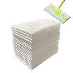 JEBBLAS Disposable Mop Pads Refils Flash Dry Mop Pads for Floor Mop Sweeping Cloths Multi Surface Refills, Pack of 120 Pads