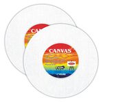 Variety Canvas Round Canvas Panel Artist Grade 5oz Primed Triple Layer (12")