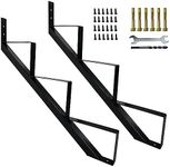 2 Packs Metal Stair Step Stringers,