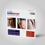 Derma Expertise NOMOSCAR | Soft, Transparent, Medical-Grade Silicone Gel sheet | Reusable & Self-Adhesive | Keloid and Hypertrophic Scar Removal Sheet | 3 x 5cm (Pack of 3)