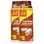 The Big Cheese Cat & Dog Repellent Granules – Natural & Pet Safe Deterrent for Gardens, Patios, Lawns, and Driveways – Wildlife Friendly, Children Safe - 450g Multi Packs x2