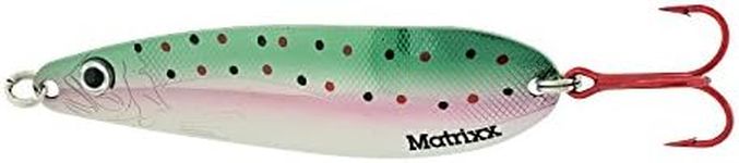 Blue Fox BFMX5HRT Matrixx Spoon 5-1/2", 1 oz, Rainbow Trout