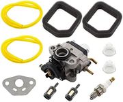 HURI Carburettor Carburetor Air Filter Fuel Line Kit for Homelite HBLT25CD HLT25SDSN HLT25SDS Carb Spark Plug AU