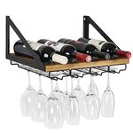 Wall Mount Wine Glass Rack