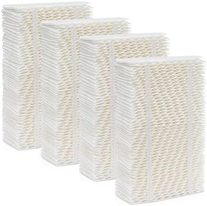Pokin Humidifier Filter HDC411 Compatible with AIRCARE Essick Air HDC411 Emerson MoistAIR HD1205 HD12050 HD1211 HD12110 Replacement Wicking Filter Sears Super Wick Filter (Upgraded Version) 4 Pack