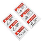 POPETPOP 6pcs Electricity Warning Labels warning signs Shocks Sticker sign grounding rod sign post electric panel labels electrical danger sign pp synthetic paper electronic warning sticker