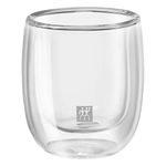 Zwilling J.A. Henckels 39500-075 Sorrento Espresso Glass, 2 Count (Pack of 1)