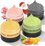 SHVYOG 4 Pcs Clay Facial Mask Set -