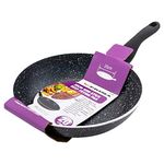 BARGAINS-GALORE New 20CM Aluminum DEEP FRYPAN Frying PAN Cooking Kitchen Handle STIR Cook Fry