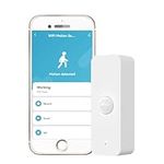 WiFi PIR Motion Sensor: Smart Indoor Motion Detector with App Notification Alerts & Records, Battery Included, Infrared Movement Detector for Remote Monitor and Home Automation (1-Pack)