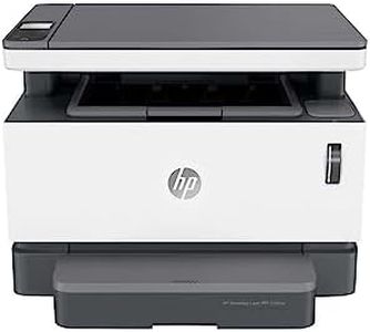 HP 5HG93A#B19 Neverstop Laser 1202nw Laserdrucker (nachfüllbarer Laserdrucker, Scanner, Kopierer, WLAN, LAN, Airprint), grau/weiß, 380.5 x 293.4 x 287