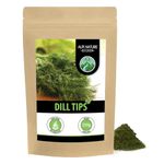 Dill weed (250g, 8.8 oz), Dill tips rubbed, dill tips gently dried, dill 100% pure and natural for the preparation of spice mixtures