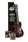 Kala Learn To Play Elvis Viva Las Vegas Concert Ukulele Starter Kit (KALA-LTP-C-ELV)