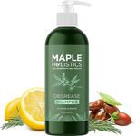 Sulphate Free Hair Shampoo for Greasy Hair - Degrease Deep Cleansing Shampoo for Oily Hair and Scalp with Clarifying Essential Oils - Vegan Oily Hair Shampoo Sulphate and Paraben Free Formula (473 mL)