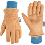 Wells Lamont Womens 1085 Winter Gloves, Whiskey Tan, Small US