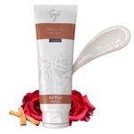 Soyu Hand Cream for Dry and Rough Hands | Formulated with Ceramides and Hyaluronic Acid | Non Sticky, Quick Absorption & Light Weight | Rose & Sandalwood Fragrance | Vegan & Cruelty Free (50 Gm)