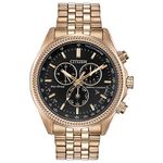 Citizen Men's BL5563-58E Corso Chronograph Perpetual Calendar Eco-Drive Watch - One Size, Rose Gold-Tone