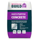 The Glowhouse Multi-Purpose Concrete Bag Ready Mixed, Just Add Water, Suitable for All Concrete Jobs, Driveways, Paths, Walls, Steps and more, Waterproof Bag 20kg