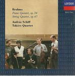 Brahms: Piano Quintet, Op.34 & STRING QUARTET OP.67/SCHIFF, TAKACS QUARTET