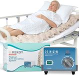 KEKOY Alternating Air Pressure Mattress, Bed Sore Prevention, Hospital Bed Mattress Topper with Whisper Quiet Pump & Waterproof, Heat Resistant Ulcer Cushion Pad for Hospital, Home, Medical Bed