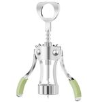 KORCCI Wine Opener, Wine Bottle Opener, Zinc Alloy Wing Corkscrew Heavy Duty, Cork Screw Beer Opener for Bartenders, Multifunctional Bottle Opener for Home Kitchen, Restaurant, Bar, Waiters