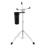 Donner Snare Drum Stand, Adjustable Snare Stand Double Braced Extended with Drum Stick Holder Fit 10''-14'' Dia Drums, Height Range 26-40 Inches