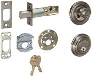 Baldwin 8231.260 Traditional Single Cylinder Deadbolt, Polished Chrome, 1-Pack