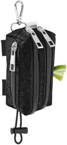 Dog Poop Bag Holder for Leashes and Treat Holder with 3 Waterproof Pouches