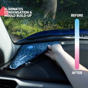 Hillington Car Dehumidifier Bags 2-Pack – Moisture Absorber for Vehicles