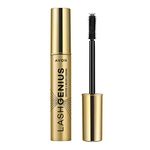 Avon Lash Genius Multitask & Multiply Mascara Blackest Black with Smart Control Brush and Quick-Glide Gel Formula for Full Volume, Length, Lift, Intensity and Definition, 10ml