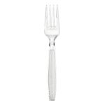 Signature Packaging - Re-usable Plastic Forks - Heavy Duty Cutlery - 100 Pack