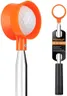 BIRDIEBLAST Golf Ball Retriever Telescopic for Water, 9Ft/12Ft/9.01Ft/16.3Ft/20Ft Stainless Steel Golf Ball Retriever, Professional Golf Ball Retriever