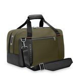 Briggs & Riley Underseat Cabin Bag - Carry On Luggage for Travel, Softside Bag for Men & Women, RFID Data Protection, Adjustable Shoulder Strap, Fits up to 16" Laptop - ZDX Collection, Hunter