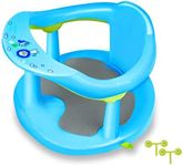 Baby Bath Seat for Babies 6 to 18 Months/Non-slip Infants Toddlers Taking Bath by Sitting in Bath Tub Chair 2022 Upgraded (blue)