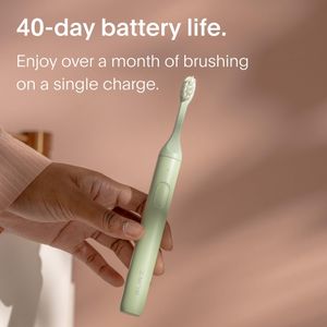 SURI Sonic Electric Toothbrush – Green Rechargeable