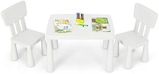 BABY JOY Kids Table and Chair Set, 